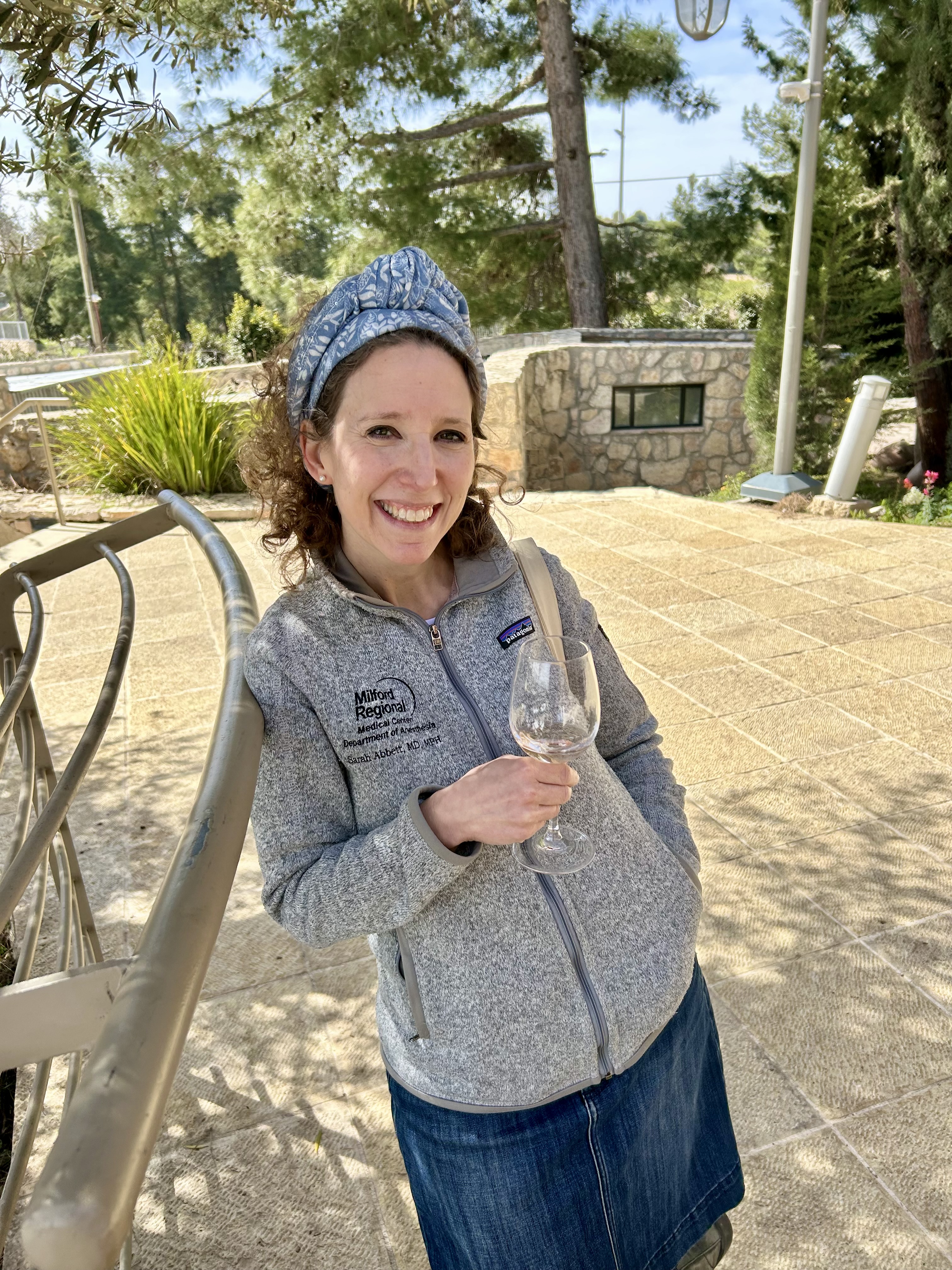 A beautiful February morning for a winery tour and brunch in Gush Etzion