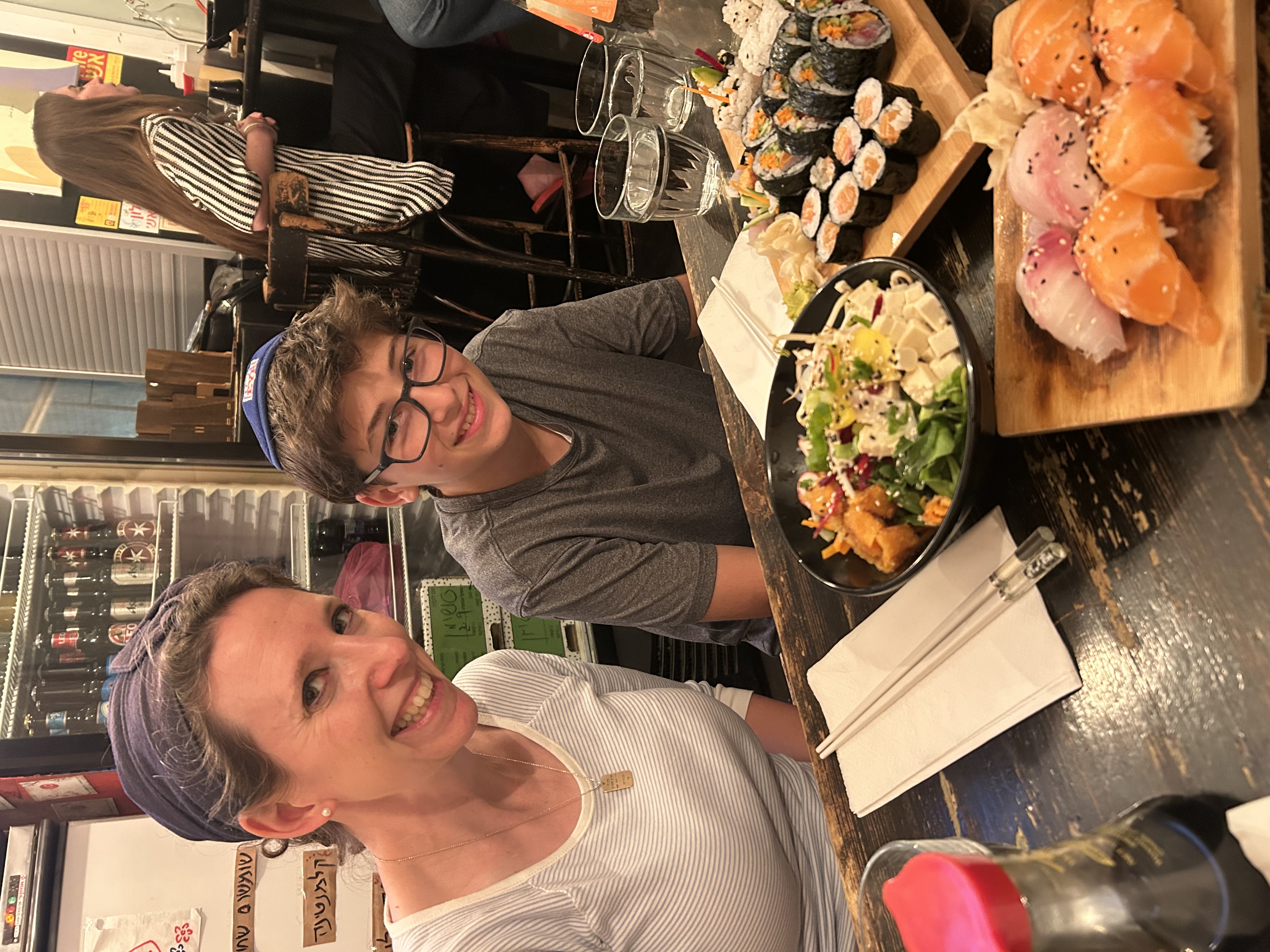 Dinner at Sushiya Bezalel – small, casual... but just focused on sushi 🍣