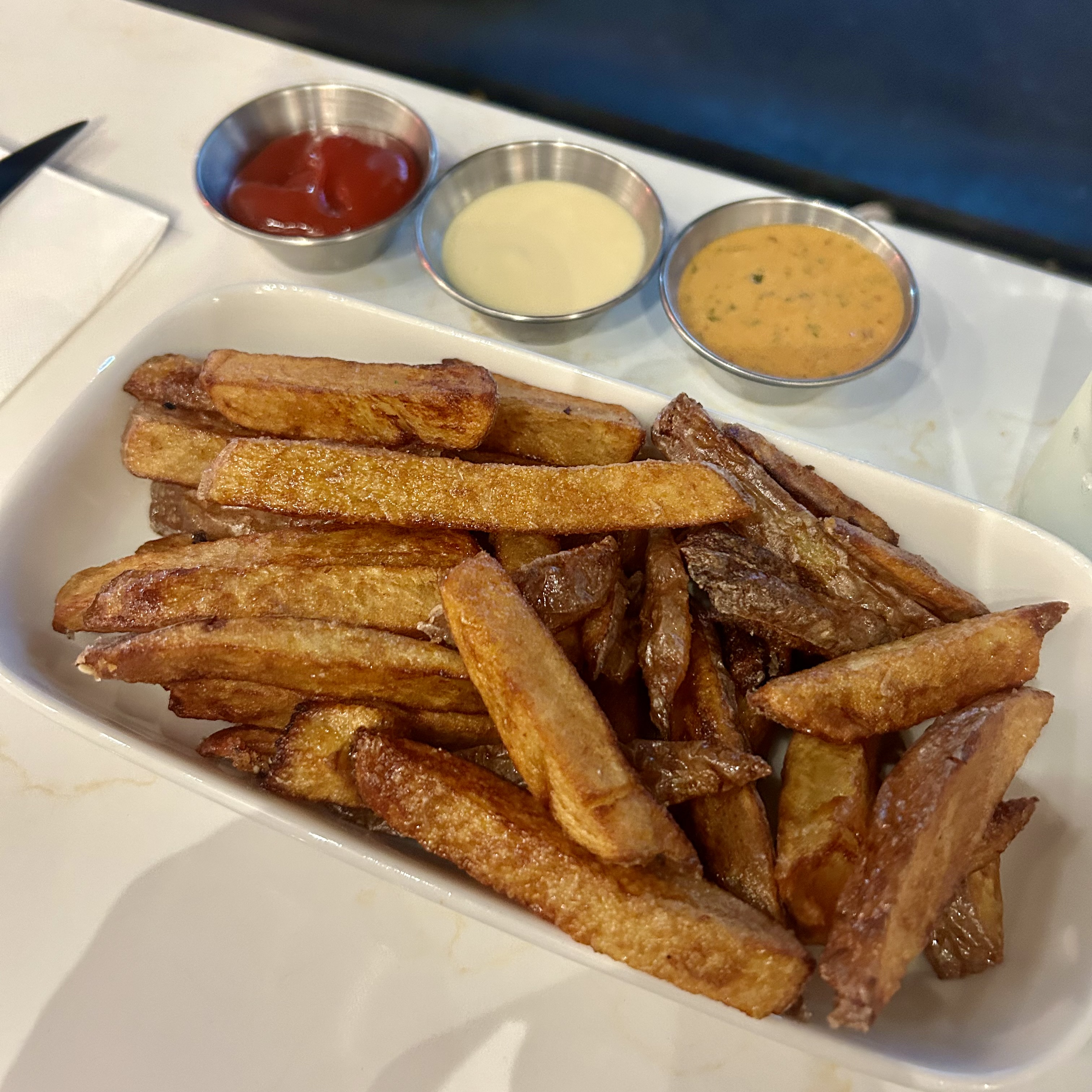 Dinner at Bruno — starting with their amazing asado sandwich