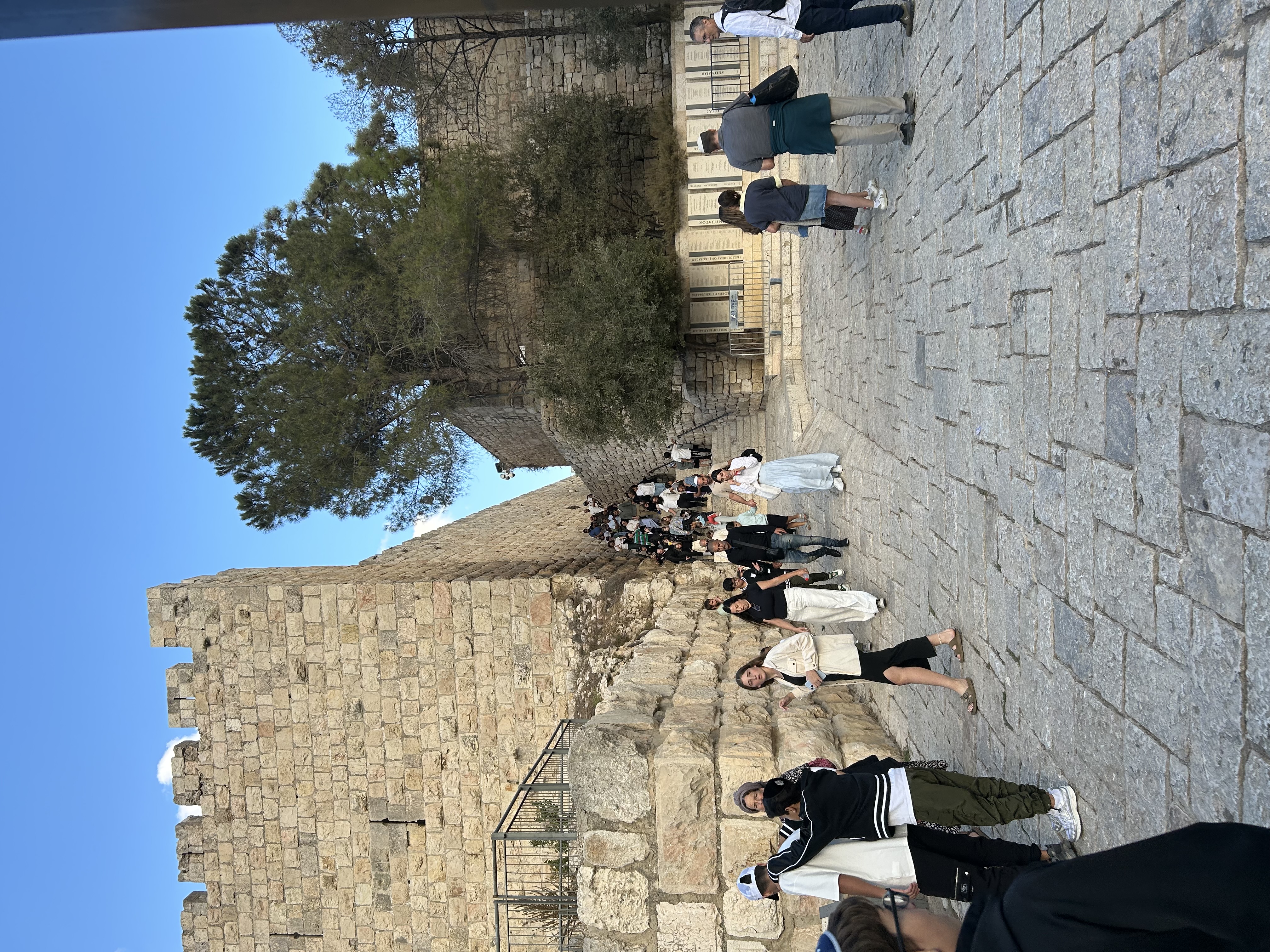 Approaching the Old City on Chol Hamoed Sukkot