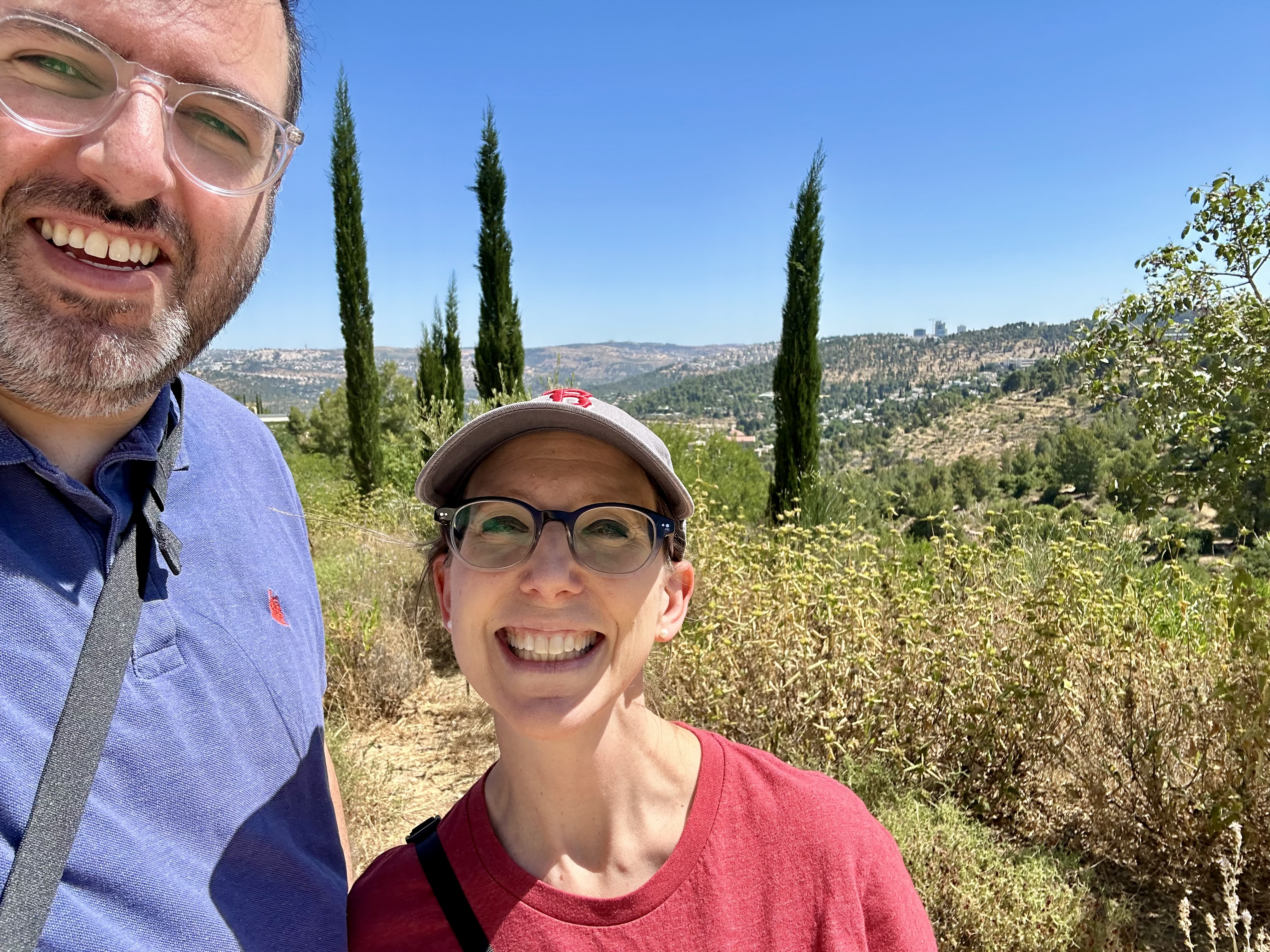 Beautiful walk along the hills above Ein Karem