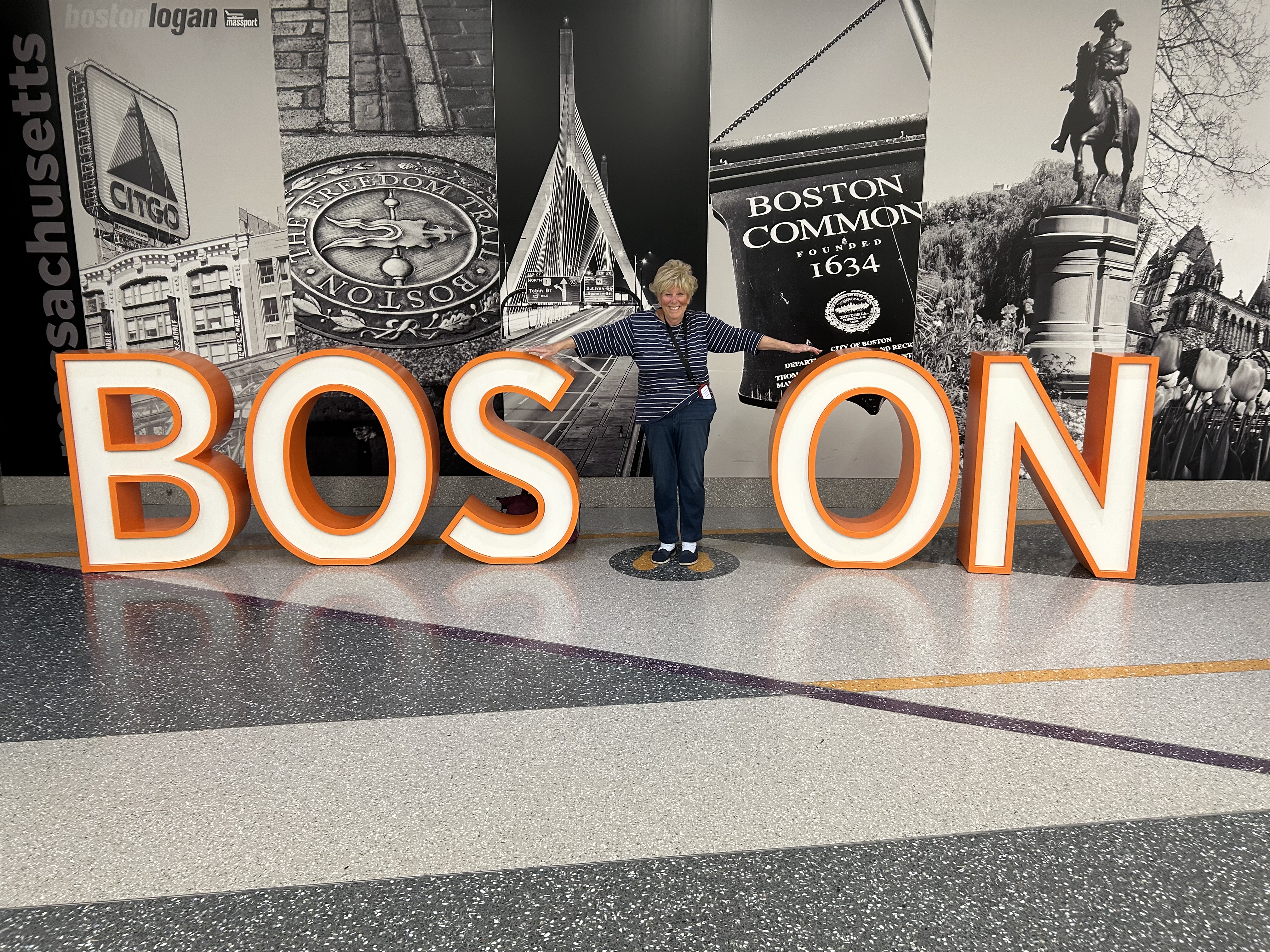 Departing Boston Logan Terminal E for Tel Aviv…